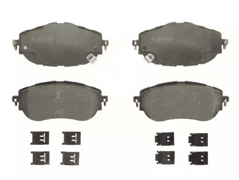 04465-02390 Bremsbelagsatz Vorderachse mit integriertem Verschleißkontakt for Toyota Corolla E170-E210 2012-2024 1ZR