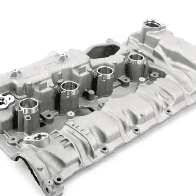 11127588545 Valve cover assembly (with built-in PCV crankcase oil-gas separator) for BMW 7 Series F01-F02 2008-2015 N63