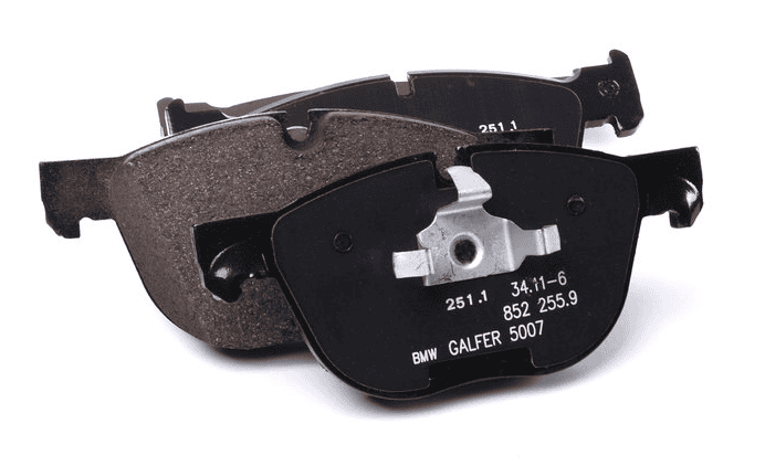 34116852253 Bremsbelagsatz Vorderachse mit integriertem Verschleißkontakt for BMW X6 E71 2008-2014 N55