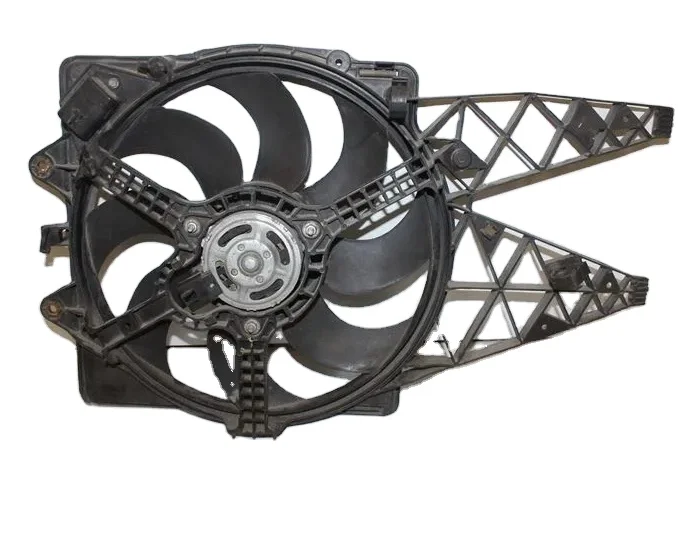 Oem 55703902 12v Auto Ac Cooling Air Conditioning Fan Assembly For Abarth Grande Punto 07-12 Fiat Strada I Van Opel Combo D 12-